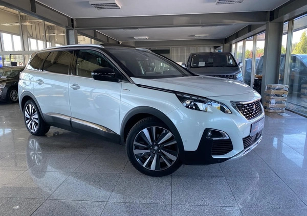 samochody osobowe Peugeot 5008 cena 79900 przebieg: 164800, rok produkcji 2019 z Tychy